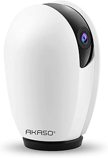 AKASO IP Dome Camera 1080P WiFiVideocamera Telecamera Sicurezza Sorveglianza Motorizzata Compatibile AlexaGoogle HomeFire TV Baby Monitor Visione Notturna Archiviazione di Carte e Cloud AKASO IP Dome Camera 1080P WiFiVideocamera Telecamera Sicurezza Sorveglianza Motorizzata Compatibile AlexaGoogle HomeFire TV Baby Monitor Visione Notturna Archiviazione di Carte e Cloud