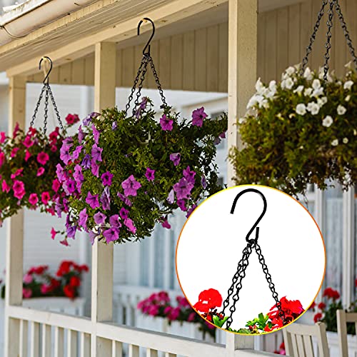 image for TAORISH 12 Pack 9.5 Inch Hanging Chain for Bird Feeders, Planters, Lan