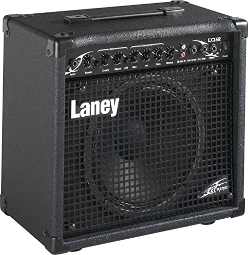 Laney LX35R Ampli pour Guitare Noir - Les Beatles, Paul McCartney, John Lennon, RIngo Starr, George Harrison Laney LX35R Ampli pour Guitare Noir