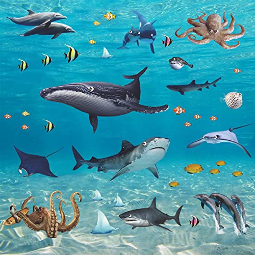 Vinilos Decorativos Ocean Theme Fishes para Pared miniatura 2