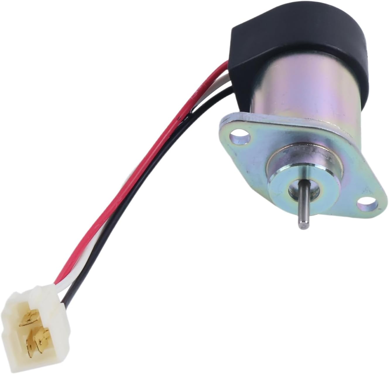 Fuel Shutoff Solenoid 6281-910-011-00 Compatible for Iseki Engine E3CD E3CE E3CF E3CG E3CD-T E3CC Mower SF310 SF370 SZ330 TG5330E4 TG5470