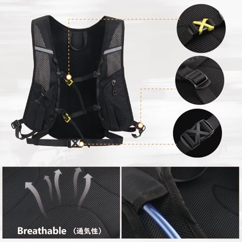 JEELAD ハイドレーションバッグ 03グレー_2L給水袋付