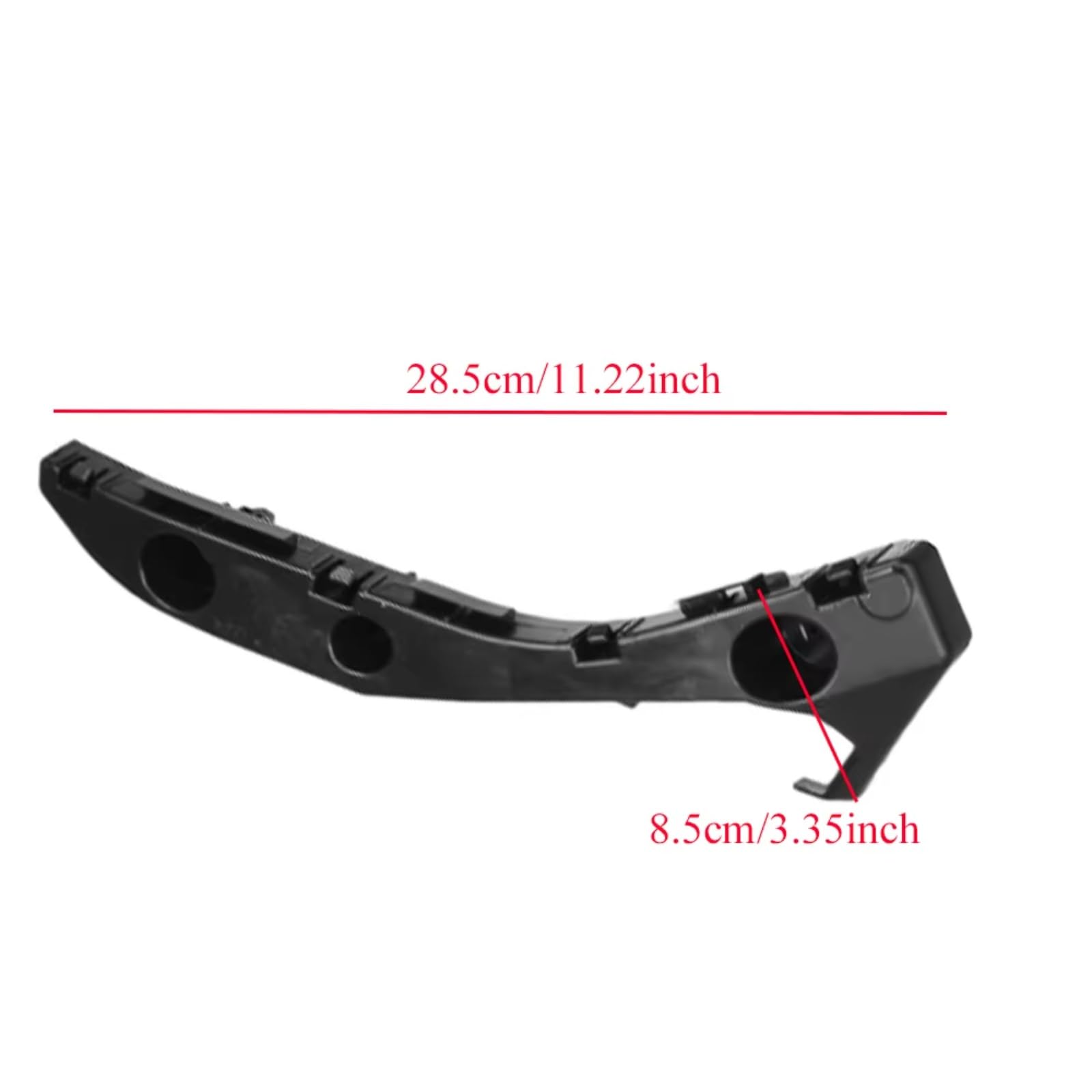 Base Supporto Paraurti Compatibile Con Toyota Per Prius Base 2004-2009 Staffa Supporto Paraurti Anteriore Posteriore Sinistro Destro OEM:55211647010(Front)