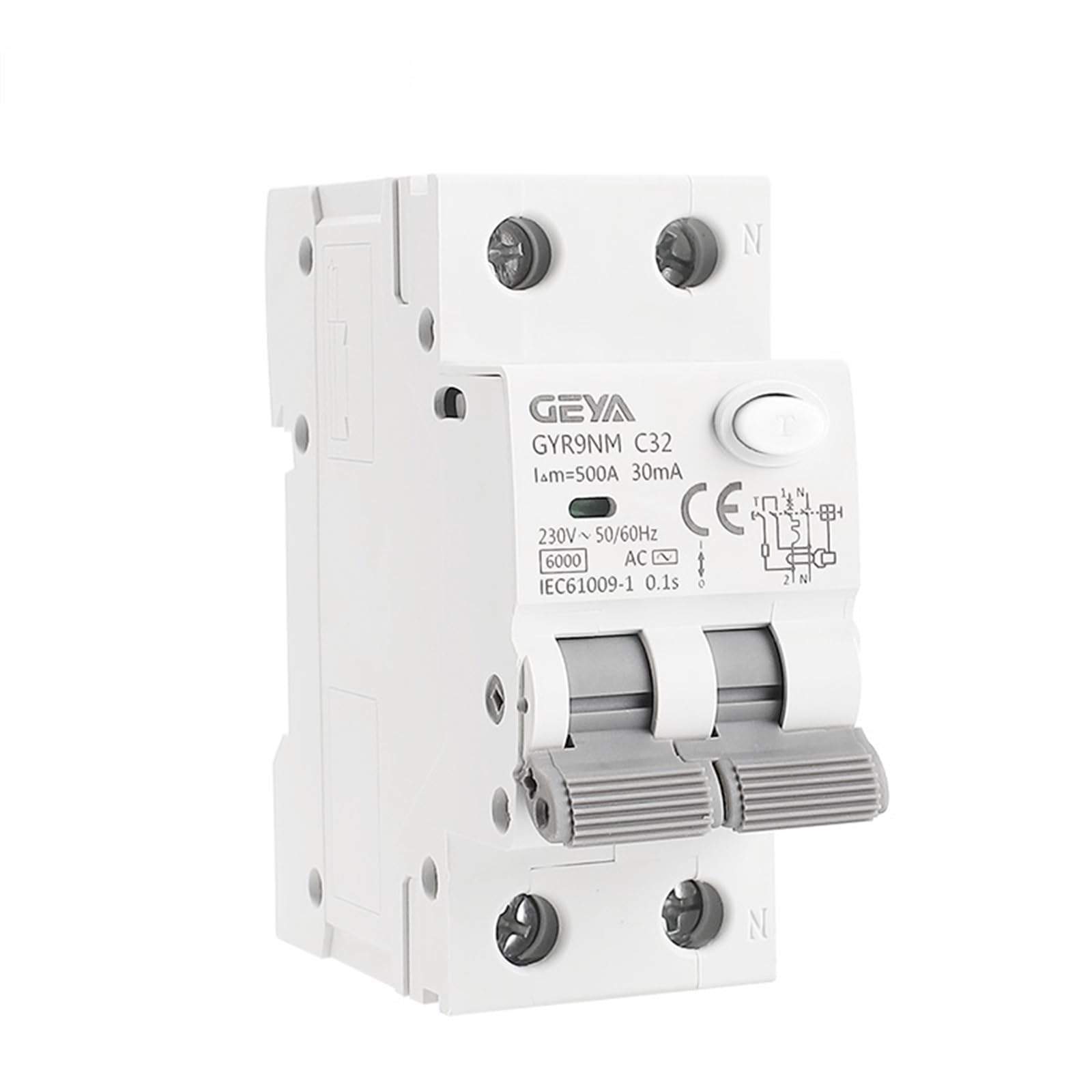 LEOTNNDQ GYR9NM 230V 2P 4P leakage circuit breaker with overcurrent and short circuit leakage protection 40A(4P 32A)