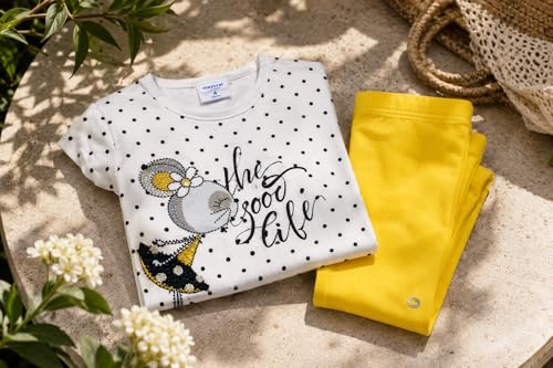 Ensemble d'été pour fille chic et confortable pour jouer au parc - 6