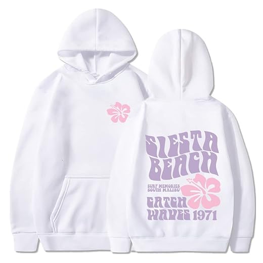 Siesta Beach Trendy Hoodie Aesthetic Sweatshirt Gift Tops
