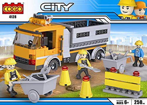FunBlast Cogo City Construction Truck with all accessories and figures