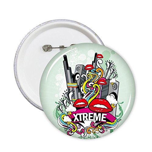 Pins badge graffiti street culture art bouton décoration vêtement XL