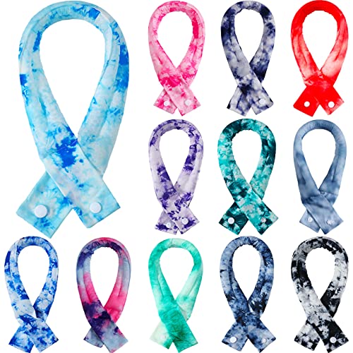 Image of Geyoga Cooling Neck Wraps Cooling Scarf Wrap Bandanas for Summer Women Men Walking Riding Outdoor