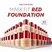 TIRTIR Mask Fit Red FoundationㅣLong Lasting Flawless Coverage, Energy Essence, Lightweight, Hydrating, Pore-Blurring, Breathable Satin Finish, Makeup, Radiant Skin, #23N Sand, 1.01 Fl Oz