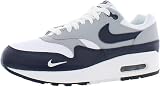 Nike Men's AIR MAX 1 LV8 Running Shoe, White Obsidian Wol… - 1
