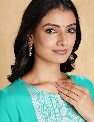 Image of Amazon Brand - Myx Women's Printed Kurta in Rayon (Available in Plus Sizes)