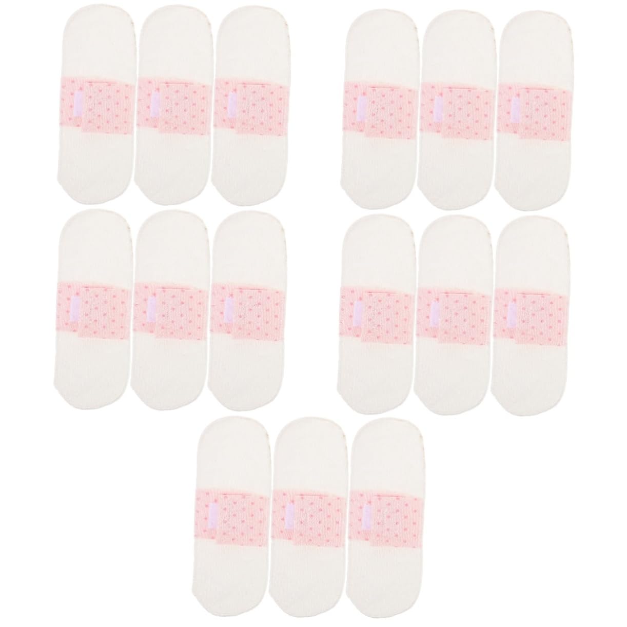 15 Piezas forro de servilleta sanitaria compresa menstrual reutilizable toalla higiénica portátil compresas higiénicas almohadillas menstruales almohadilla menstrual mujer