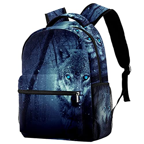 Sac à dos de voyage loup ultra-confort - Bretelles rembourrées et porte-gourde