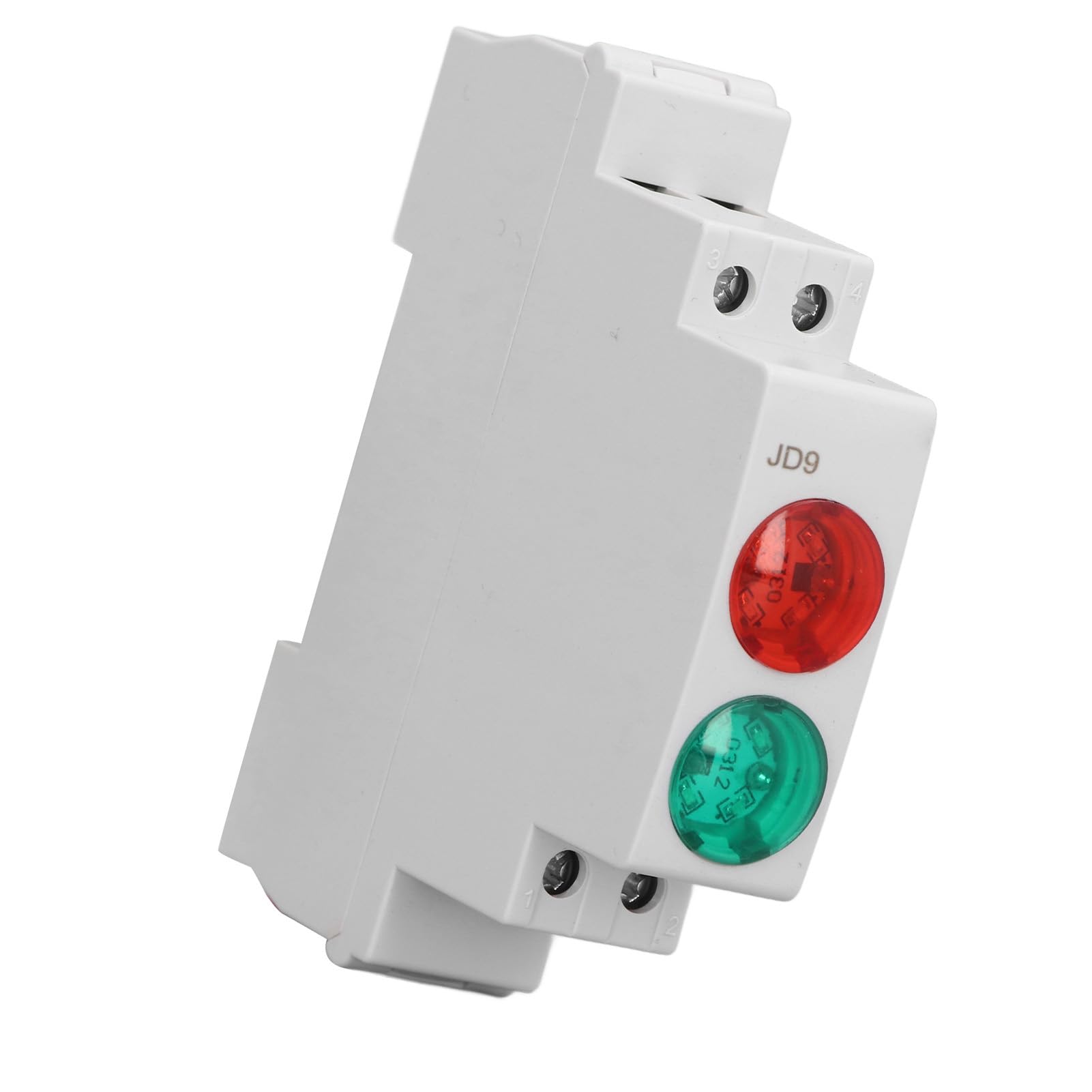 JD9 Czerwony i G Podwójny Wskaźnik LED na szynę 230 V Kontrolki na szynę DIN Służą do wskazań S, Pr S, Znaków Wypadku i Innych Wskaźników Telekomunikacyjnych, Elektrycznych i
