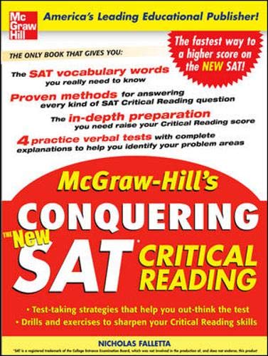 McGraw-Hill's Conquering the New SAT Critical Reading