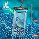 Rynapac wasserdichte Handyhülle, 2 Stück Universelle Unterwasser Handyhülle Kompatibel Mit iPhone 15 14 13 12 11 Pro XR X SE, Galaxy S22 S21 Bis zu 7’’, IPX8 wasserdichte Handytaschen für Urlaub