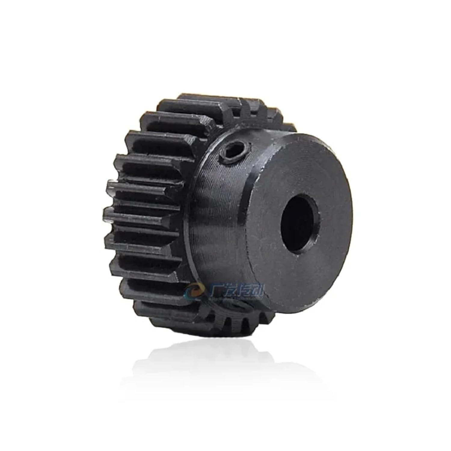 1M Spur Gear Metal 4/5/6/7-12.7mm Bore 45# Steel 18/20/24 Tooth 1Pcs(12.7mm,20 Teeth)