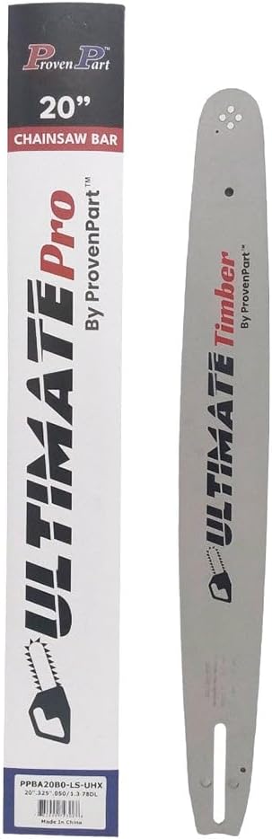 proven part 20 in. Chainsaw Guide Bar Fits Husqvarna 596199780 LS HX A061 .325" .050 DL78