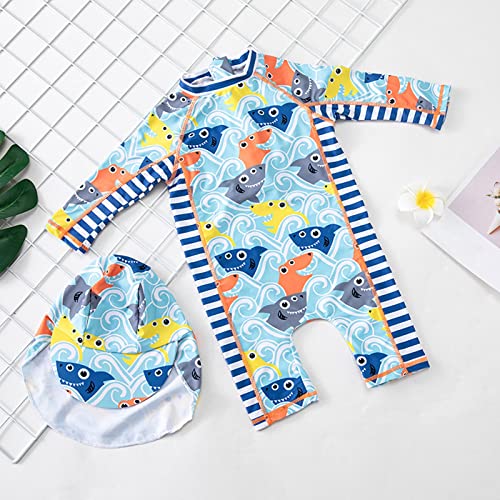 Protection UV 50+ maillots de bain bébé ensemble complet plage tri