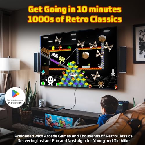 EvoFox-Game-Box-V2-TV-Gaming-Console-With-Smart-Remote-and-Game-Controller-4-GB-RAM-32-GB-Storage-Powerful-GPU-Quad-Core-Processor-Bluetooth-50-4K-Output-Preloaded-Games-Coal-Black