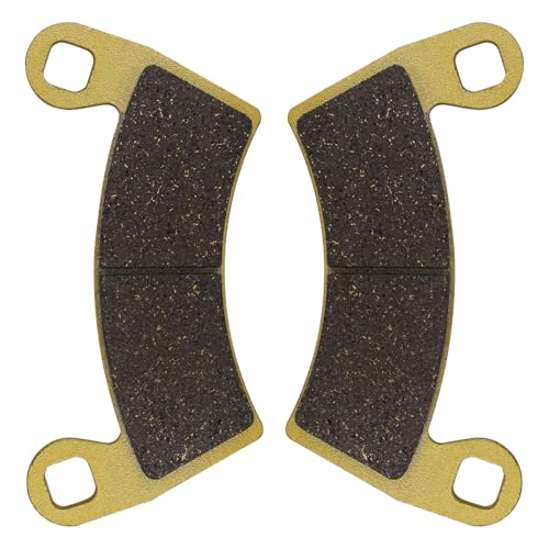 Image of Zinger Brake Pads for Polaris Ranger XP 1000 2018-2023,4 Set Front and Rear | Sintered Copper Brake Pads for Polaris General 1000 EPS 2016-2023,Ranger Crew XP 1000 2020-2023,General 1000 Sport 2020-2025