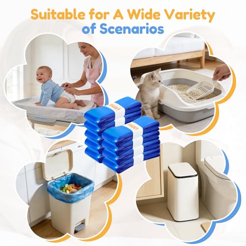 Sac poubelle couche compatible Tommee Tippee haute performance avec film hermétique lavande - 8