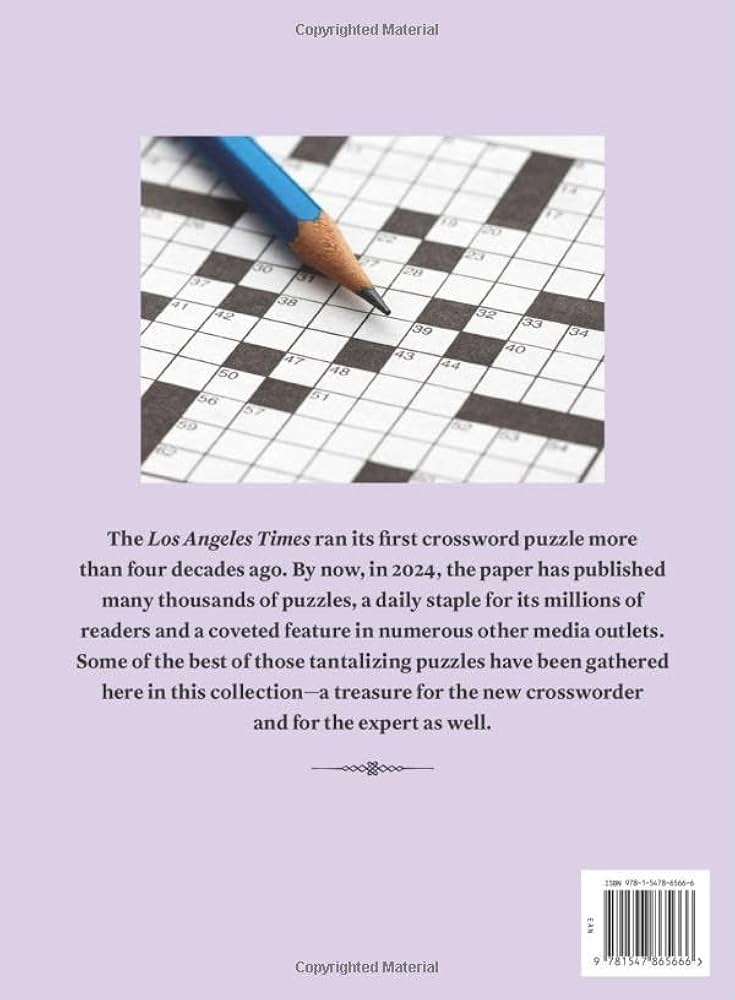 LA Times Crossword Puzzles: The Editors of LA Times