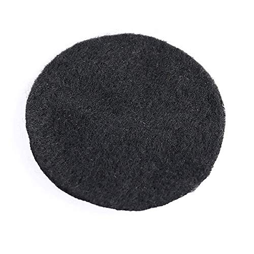Pzrt 5Pcs Incense Burner Black Ash Catcher Pad Fireproof Mat High Temperature Cotton Pad Fire Cotton Incense Burner Accessories Fit For Incense Sticks Coils #TOP1