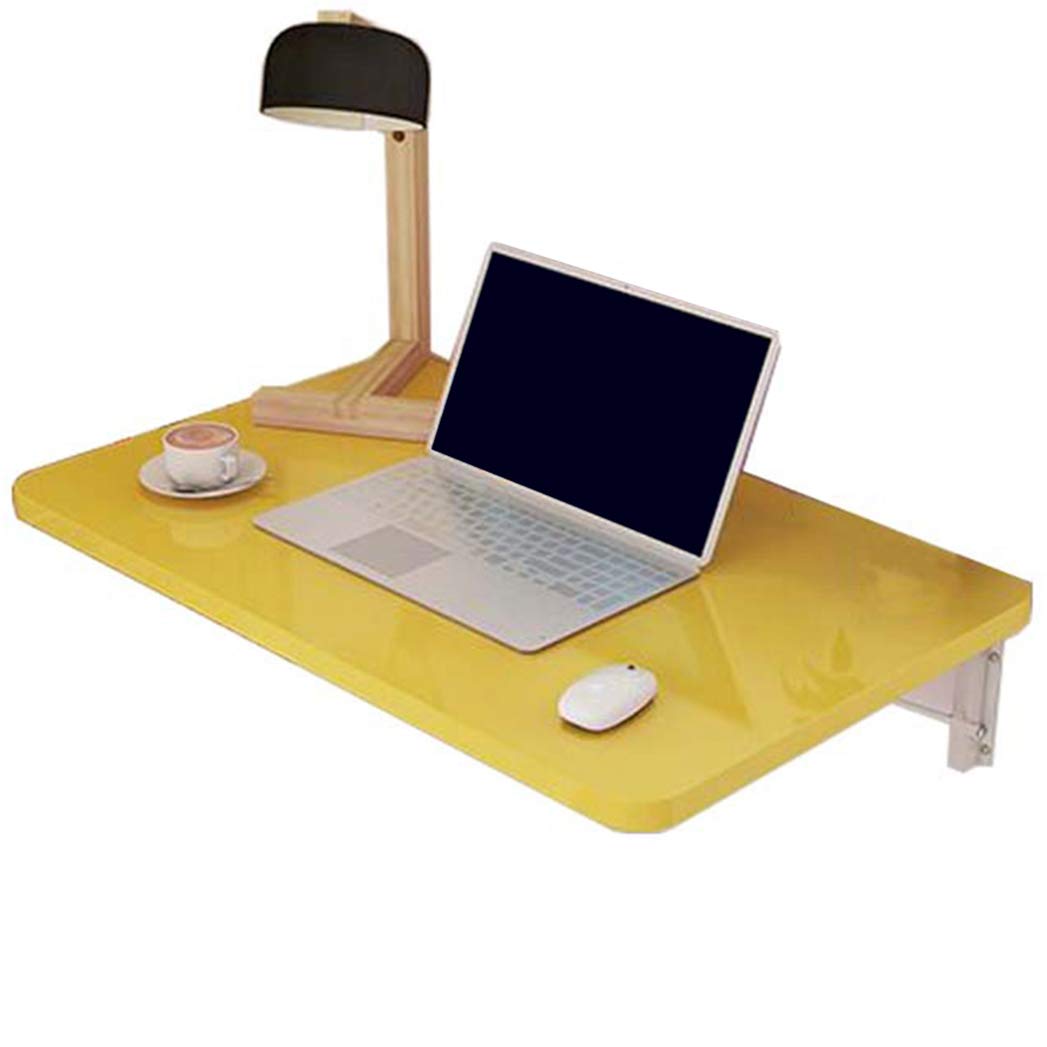 Tavolo Pieghevole da Parete in Truciolare,Elegant Supporti Pieghevole Multifunzione Salvaspazio Muro per Garage/Cucina Piccolo Lavoro Ribaltabile a Parete Pranzo, Tavolino