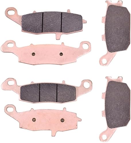 Motorcycle Front Rear Brake Pads For Su.zuki DL650 DL650A DL650X V-Strom Traveller ABS X Xpedition DL1000K V Strom DL 650 1000 (Color 1set Copper