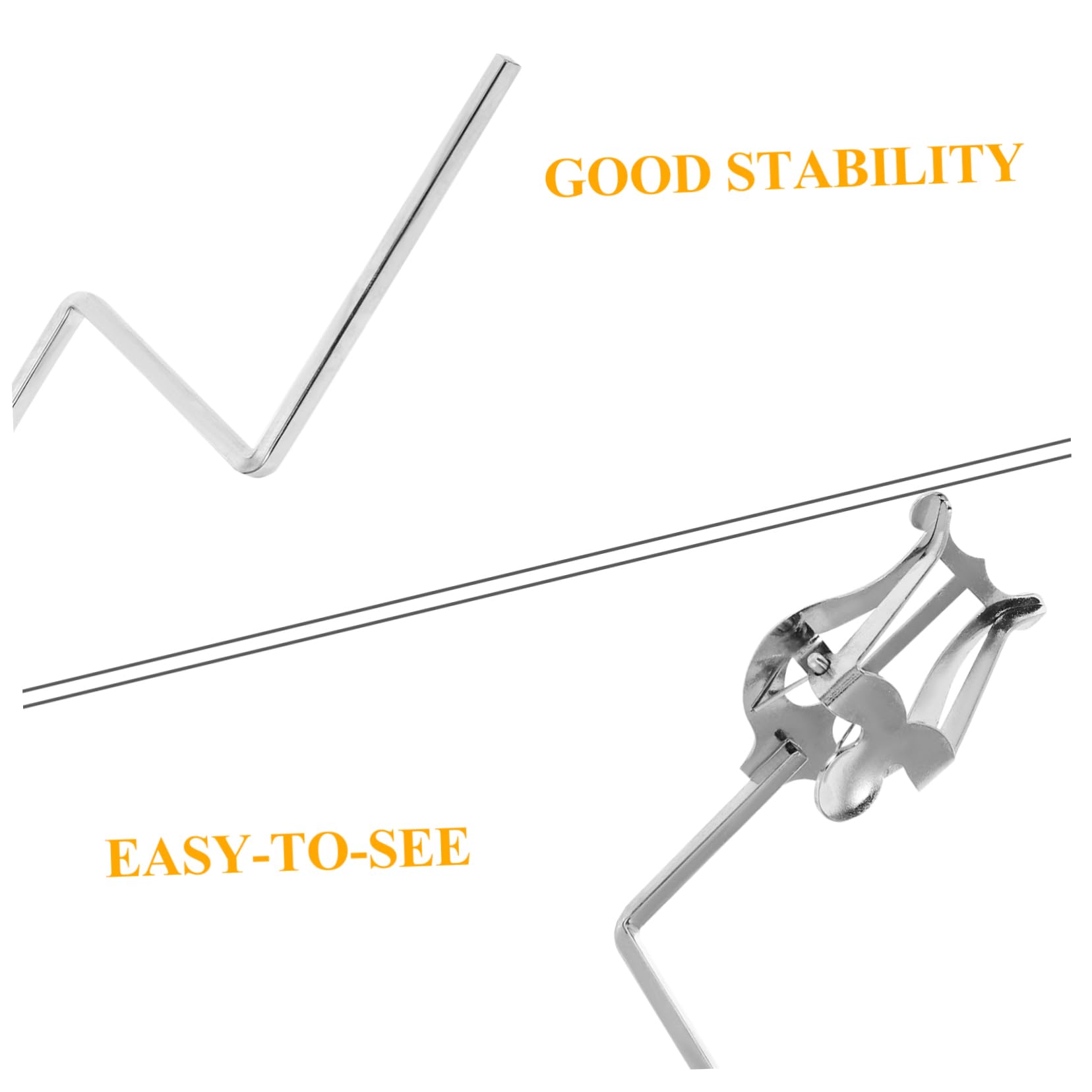 ibasenice Multifunctional Saxophone Music Score Stand Music Score Rack Portable Sheet Holder