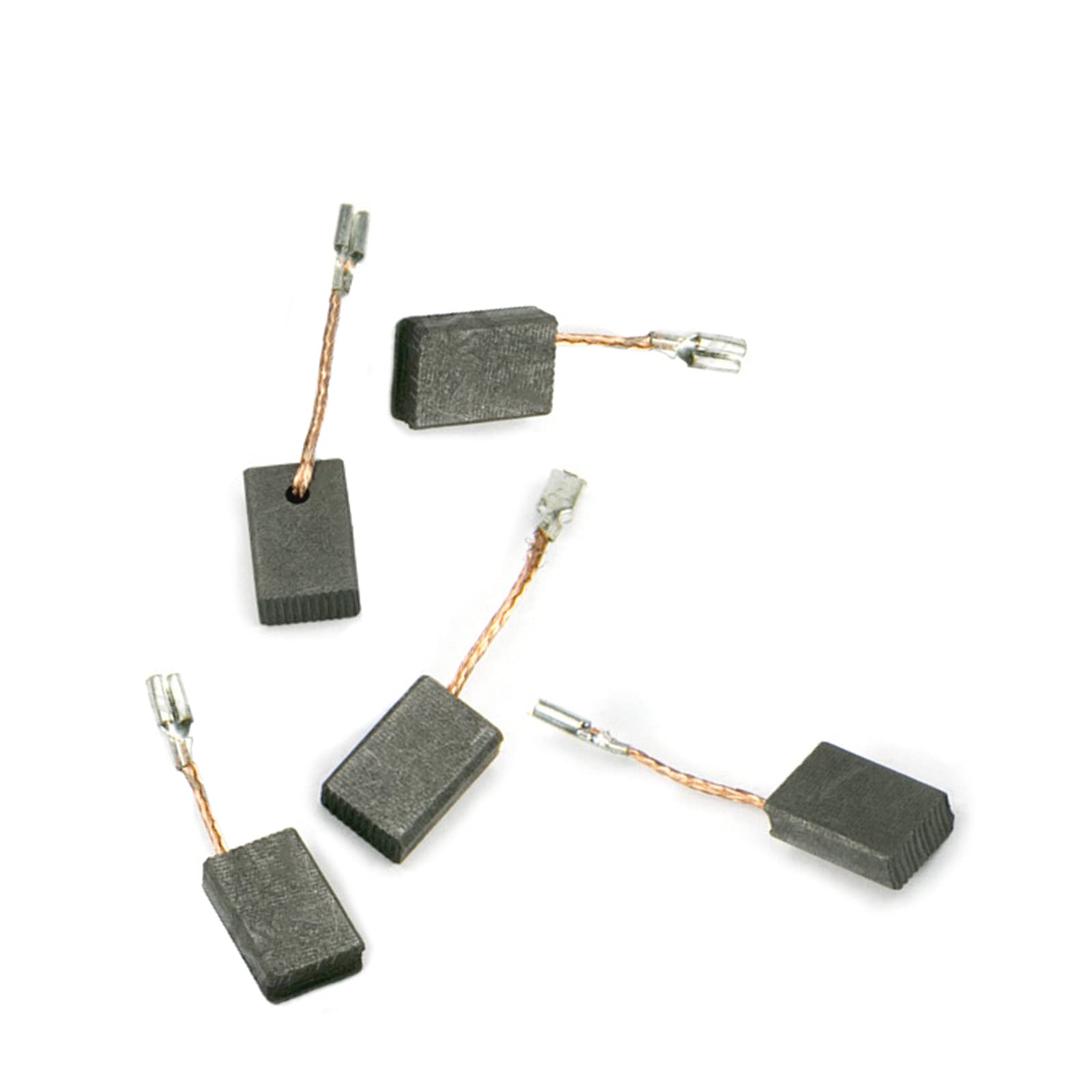 Lot de 10 burch en carbone pour outils Bosch GWS14-150 5 x 10 x 17 mm