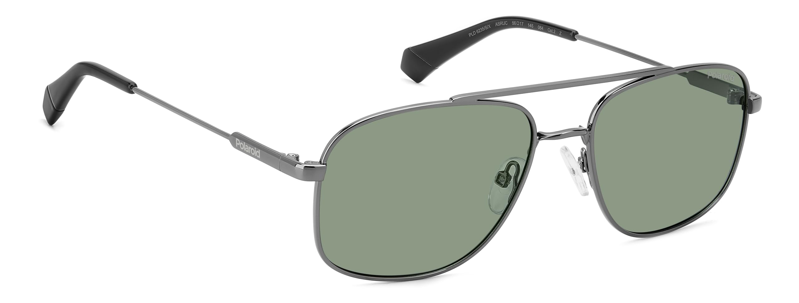 GAFAS POLAROID - Modelo: PLD 6235/S/X_ C: DARK RUTHENIUM GREEN/Eye size: 56 - Bridge size: 17 Cura della persona e salute