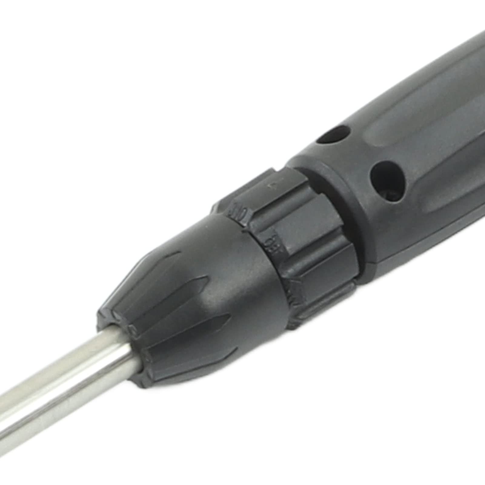 Pistolet do myjki ciśnieniowej 4000PSI z zestawem 5 dysz kolorowych, interfejs 3/8 cala, przedłużacz 54 cm do czyszczenia samochodu i ogrodu (Interfejs 3/8 cala)