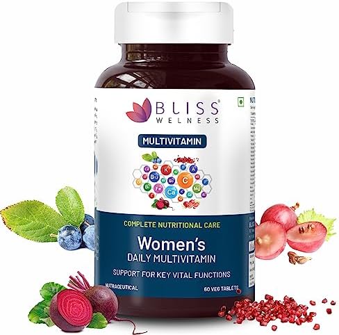 Bliss Welness Women's Daily Multivitamin - 60 Tablets