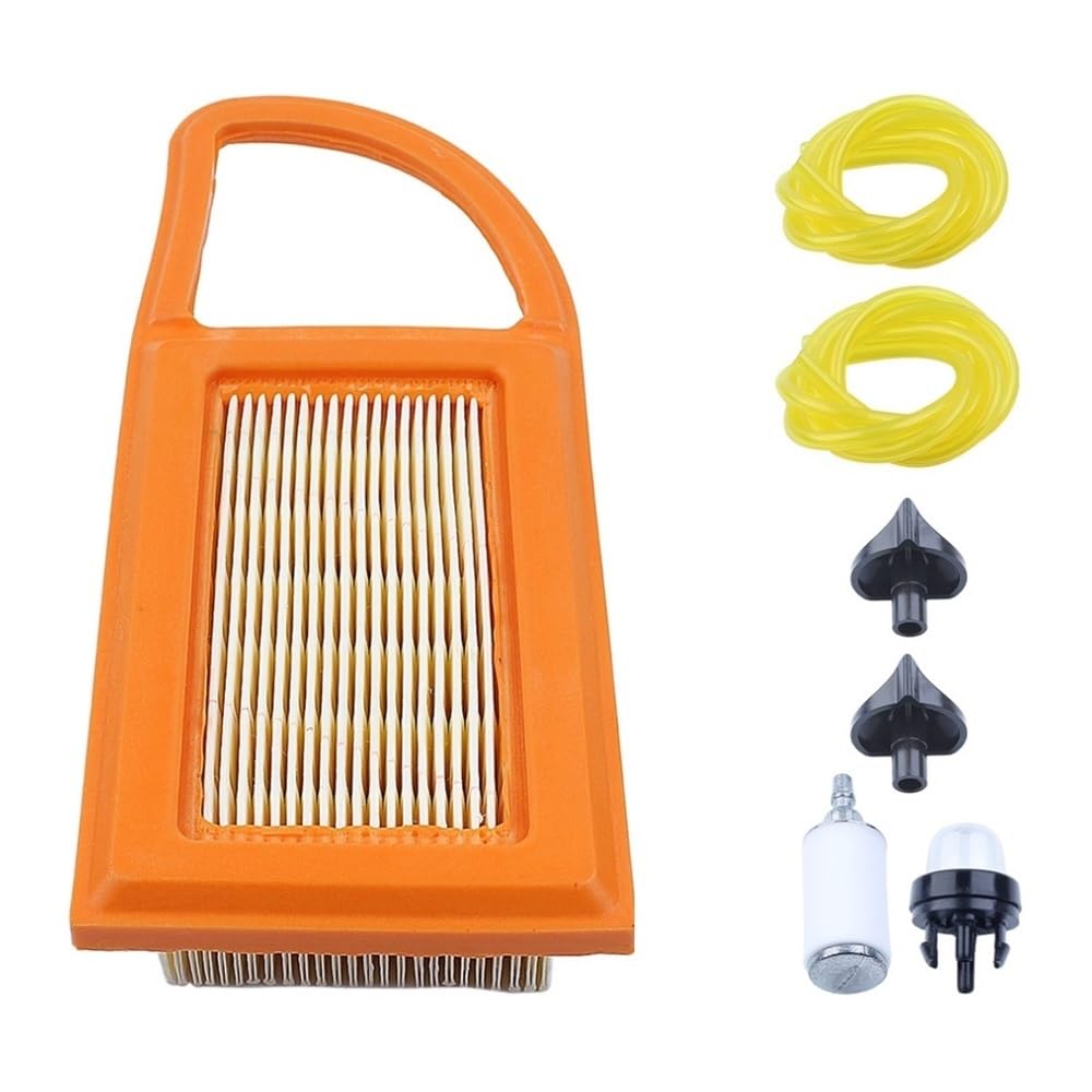Limpiador de Filtro de Aire Compatible con BR600, BR550, BR500, línea de Filtro de Combustible, cebador, Perilla de Ajuste del carburador, soplador