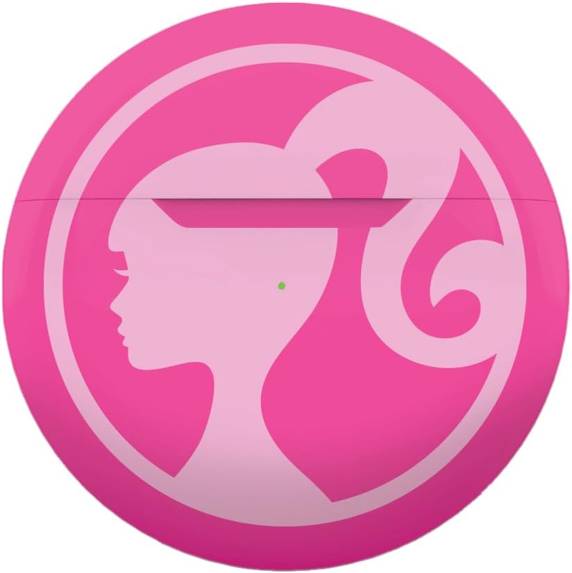 Lexibook, Barbie, Wireless Stereo Earbuds, High Quality Sound, Integrated Mic, Smart Touch Control, Charging Case, Noise Level limited to 85 dB, Pink, HPBT05BB