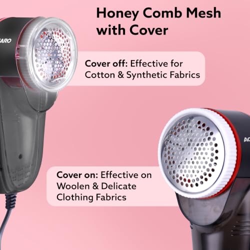 Image of AGARO Elite Lint Remover with Cord, for Woolen Sweaters, Blankets, Jackets /Burr Remover Pill Remover from Carpets, Curtains