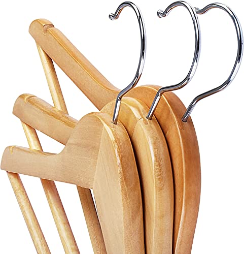 Utopia Home HU-XI-201 Premium Wooden Hangers 30 Pack - Durable & Slim Coat Hanger - Suit Hangers thumb #7
