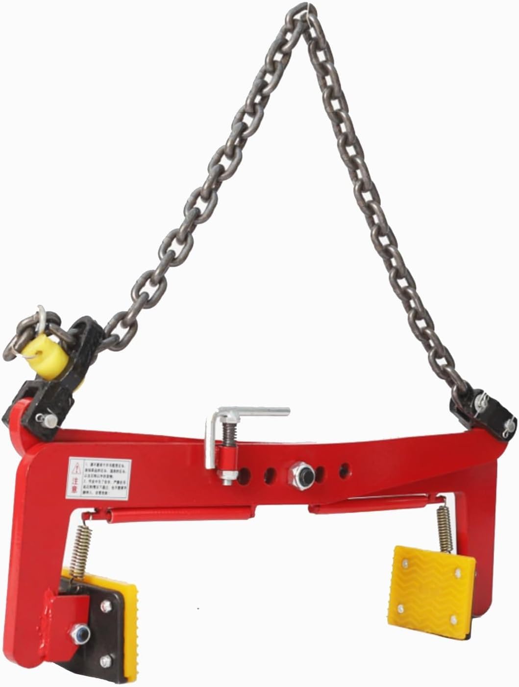 SaryEdge Adjustable Chain Pliers for Stone - Heavy-Duty Vertical Lifting Clamps, Secure Handling Tongs for Granite, Pavers, and Slabs，One Color-L，One Color-L