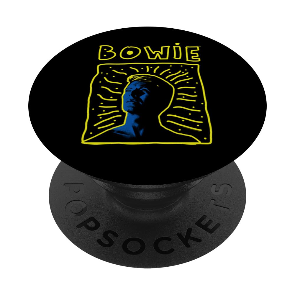 David Bowie Music Rock 90s Frame PopSockets Standard PopGrip