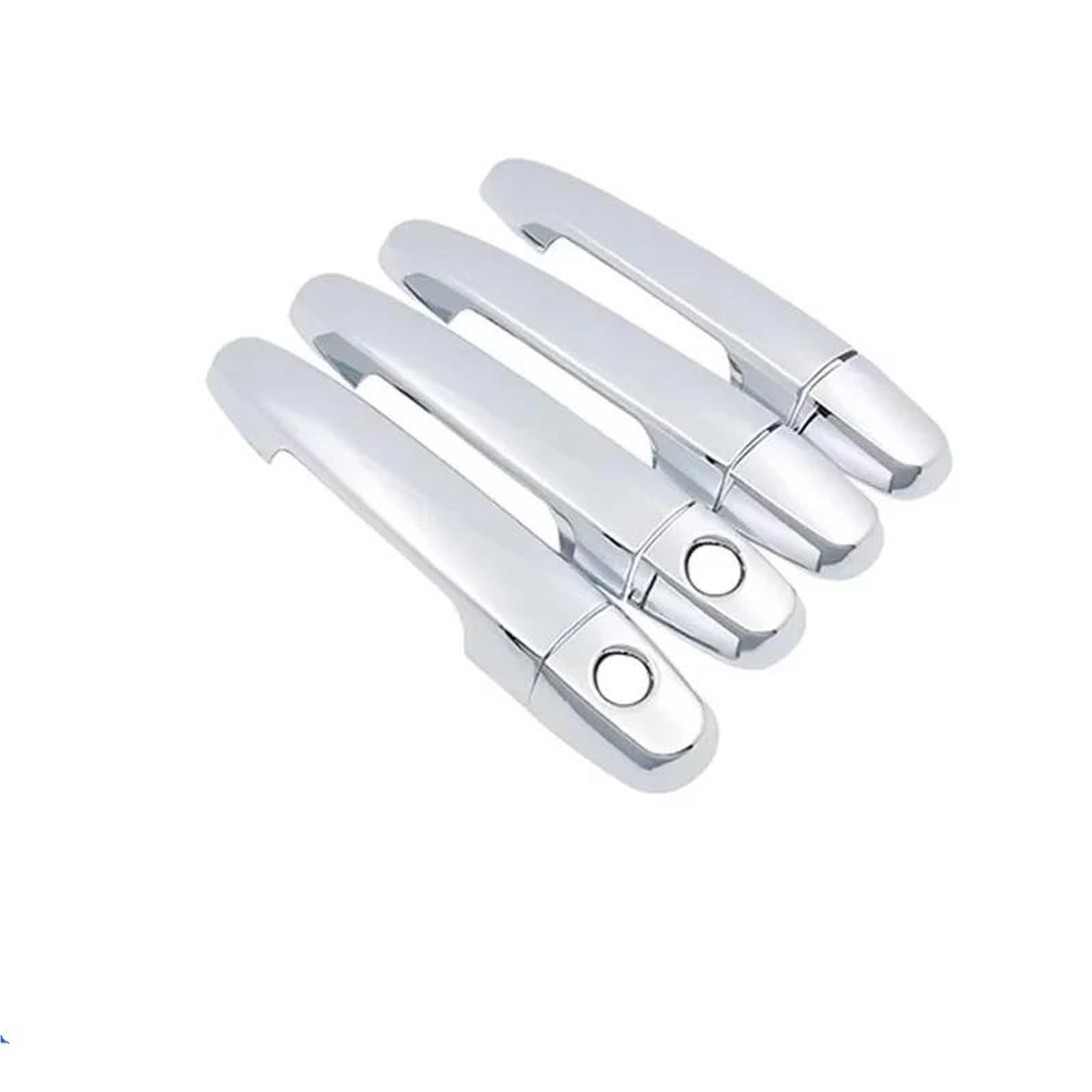 Qibbei Style 6 Car Exterior Door Handle Trim Cover Parts For Rav4 Xa20 2001 2002 2003 2004 2005(Style 6)