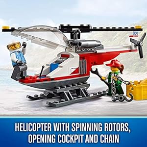 Amazon.co.jp - レゴ® シティ 巨大貨物輸送車とヘリコプター 60183