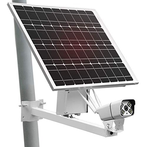 4G Solar-Überwachungskamera - Außen RechargeableWireless IP-Kamera - 1080P mit Farben-Nachtsicht Wetter PIR Bewegungs-Sensor-Überwachungskamera, Nur