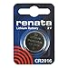 Renata Knopfzelle Batterie CR2016 3V;1 Pack