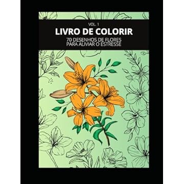 Capa do livro LIVRO PRA COLORIR FLORES (Portuguese Edition)