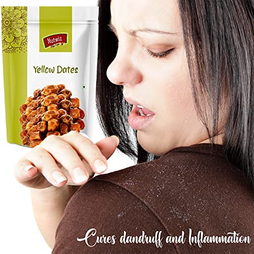 Image of Nutwiz Premium Dates (Yellow Dates /Peela Khajoor, 750G), Fresh