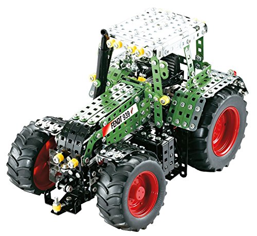 Tronico 10065 - Metallbaukasten Traktor Fendt 939 Vario, Profi Serie, Maßstab 1:16, 1095-teilig, grün