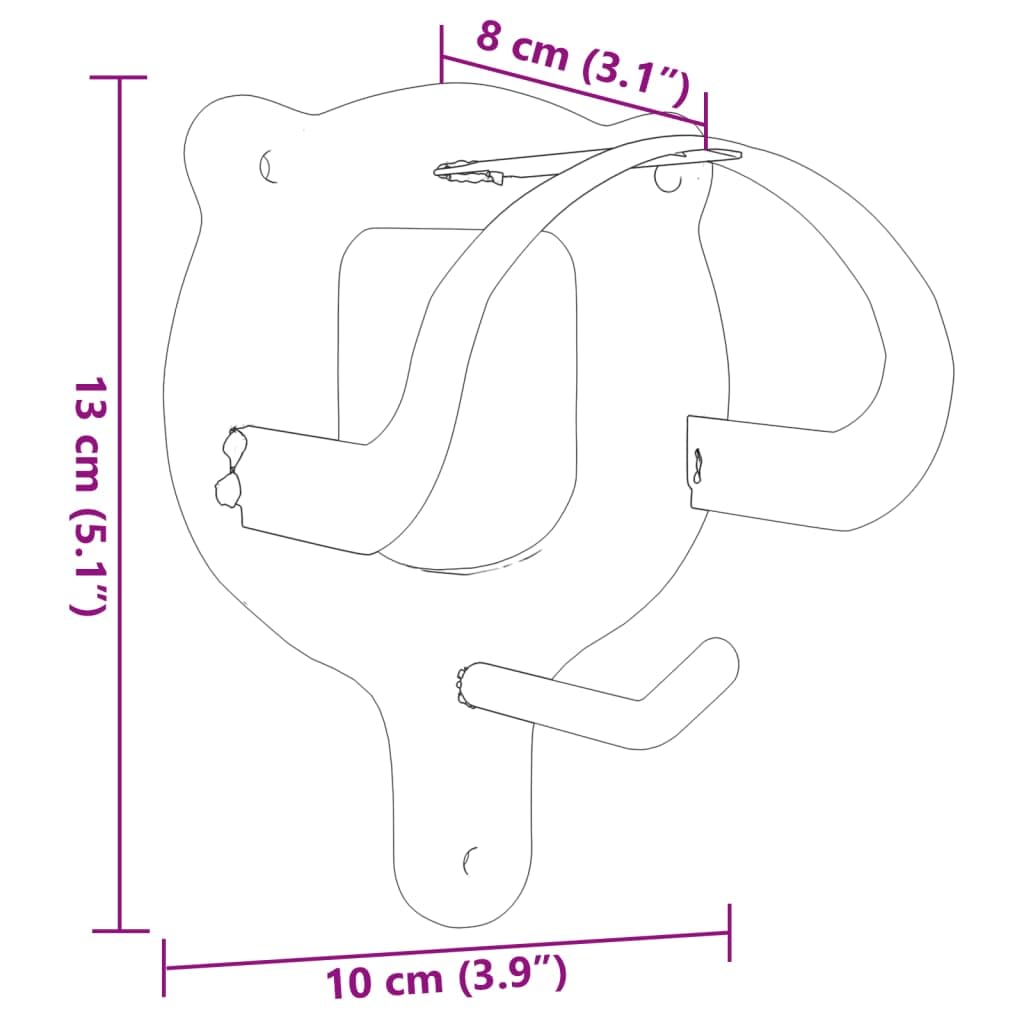 Juego de 3 soportes para trenzas, montaje en pared, accesorios versátiles para montar a caballo y equitación, almacenamiento estable para riendas, trensen, cabestros, correas, estribos y más